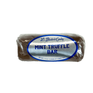 Mint Truffle Bar Milk Chocolate Bluebird Candy Brand
